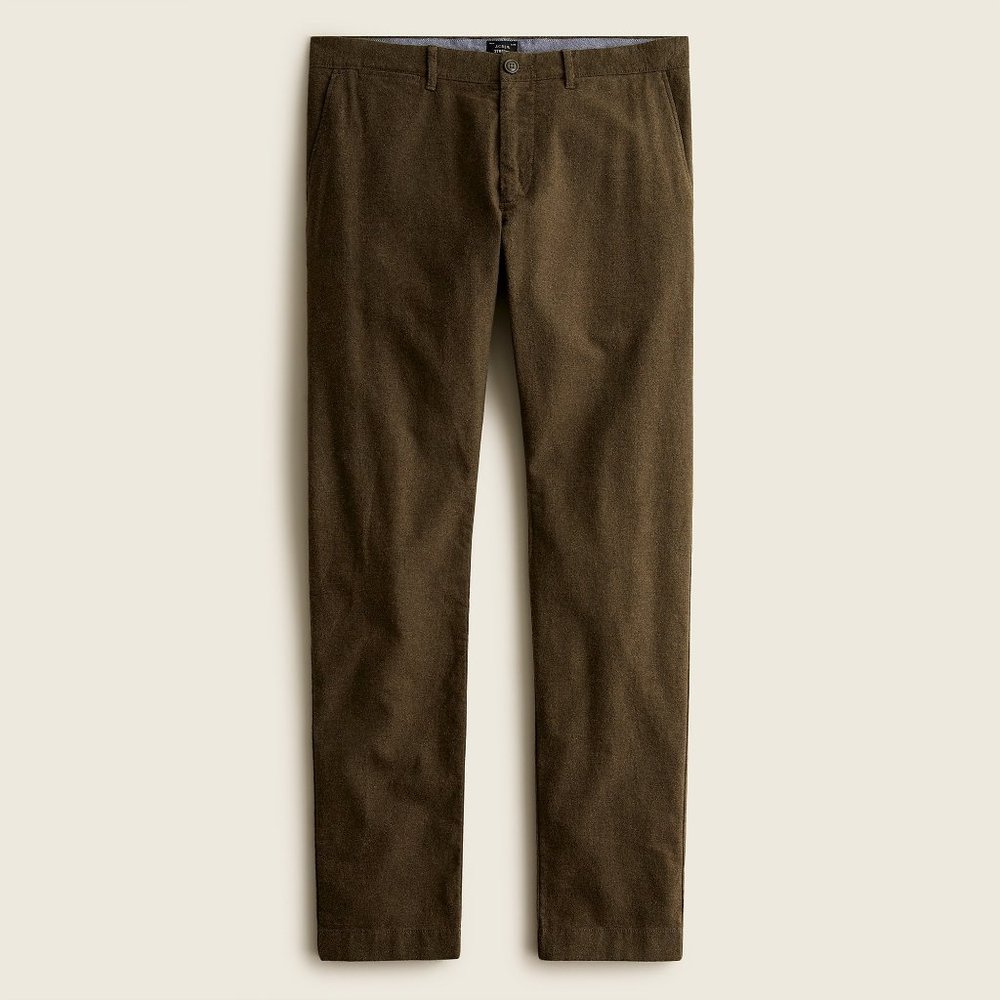 NWT J Crew 484 brushed twill pants 32Wx32L